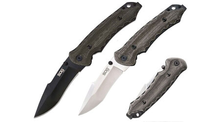 купите Нож складной SOG Kiku Folder Small Satin и Black / KU1001 - KU1002 в Челябинске