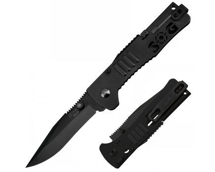 Купите полуавтоматический складной нож SOG SlimJim Black SJ32 в Челябинске в нашем интернет-магазине