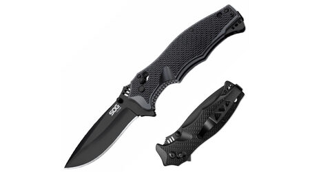 купите Нож складной SOG Vulcan Black TiNi VG-10 / VL-11 в Челябинске