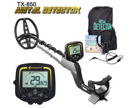 Купите металлоискатель Bowmaster TX-850 для поиска золота и монет в Челябинске в нашем магазине