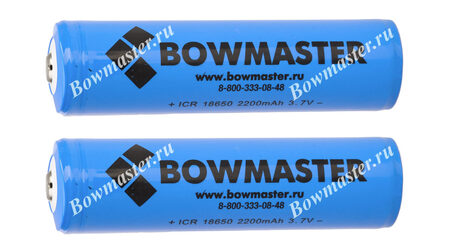 купите Литий-ионный аккумулятор с защитой BowMaster 18650 2400 mAh (2 шт.) в Челябинске