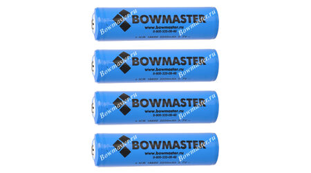 купите Литий-ионный аккумулятор с защитой BowMaster 18650 2200 mAh (4 шт.) в Челябинске