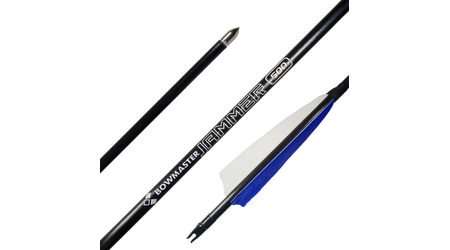 купите Стрела для лука Bowmaster Jammer натуральное оперение 5'' Shield (Боумастер Джаммер) в Челябинске