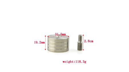 купите Грузик 116 грамм Bowmaster PR617 для карбоновых стабилизаторов в Челябинске