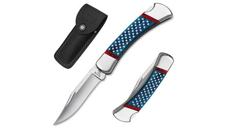купите Нож складной Buck 110 Stars & Stripes Folding Hunter Limited Edition / 0110BLSUSA в Челябинске
