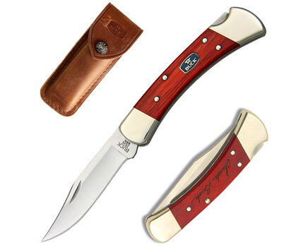 Купите складной нож Buck 110 Folding Hunter Chairman Cherry 420HC 0110CWSNK в Челябинске в нашем интернет-магазине