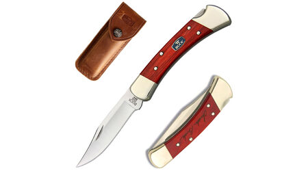 купите Нож складной Buck 110 Folding Hunter Chairman Cherry 420HC / 0110CWSNK в Челябинске