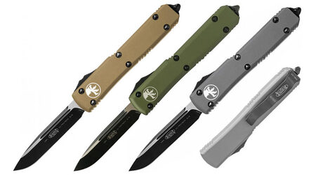 купите Автоматический выкидной нож Microtech Ultratech S/E Standard Drop Point / 121-1GY - 121-1OD - 121-1TA в Челябинске