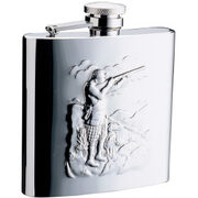 Фляга походная для спиртного "Охотники" S.Quire 1308YB-E75R 0.24 л