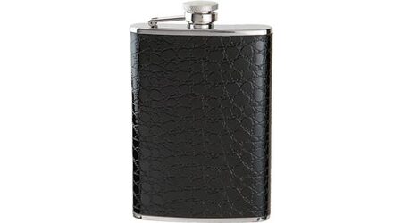 купите Фляга походная для спиртного "Черный крокодил" S.Quire TB08-2279PU 0.24 л в Челябинске