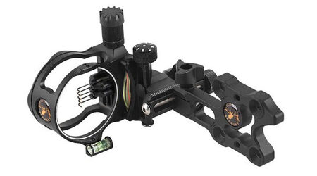 купите Прицел для блочного лука Topoint DB8150 черный (5 пин, микрорегулировка, подсветка) в Челябинске