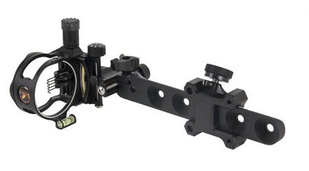 купите Прицел для блочного лука Topoint DB8250 (5 пинов, микрорегулировка, подсветка) в Челябинске