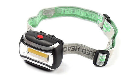 купите Светодиодный налобный фонарь UltraFire Flat LED 3W в Челябинске