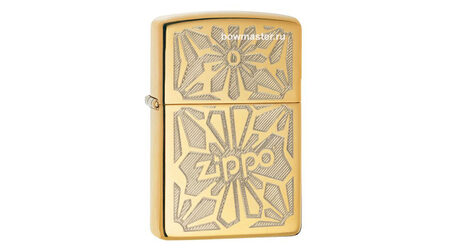 купите Бензиновая зажигалка Zippo 28450 Ornament High Polish Brass в Челябинске
